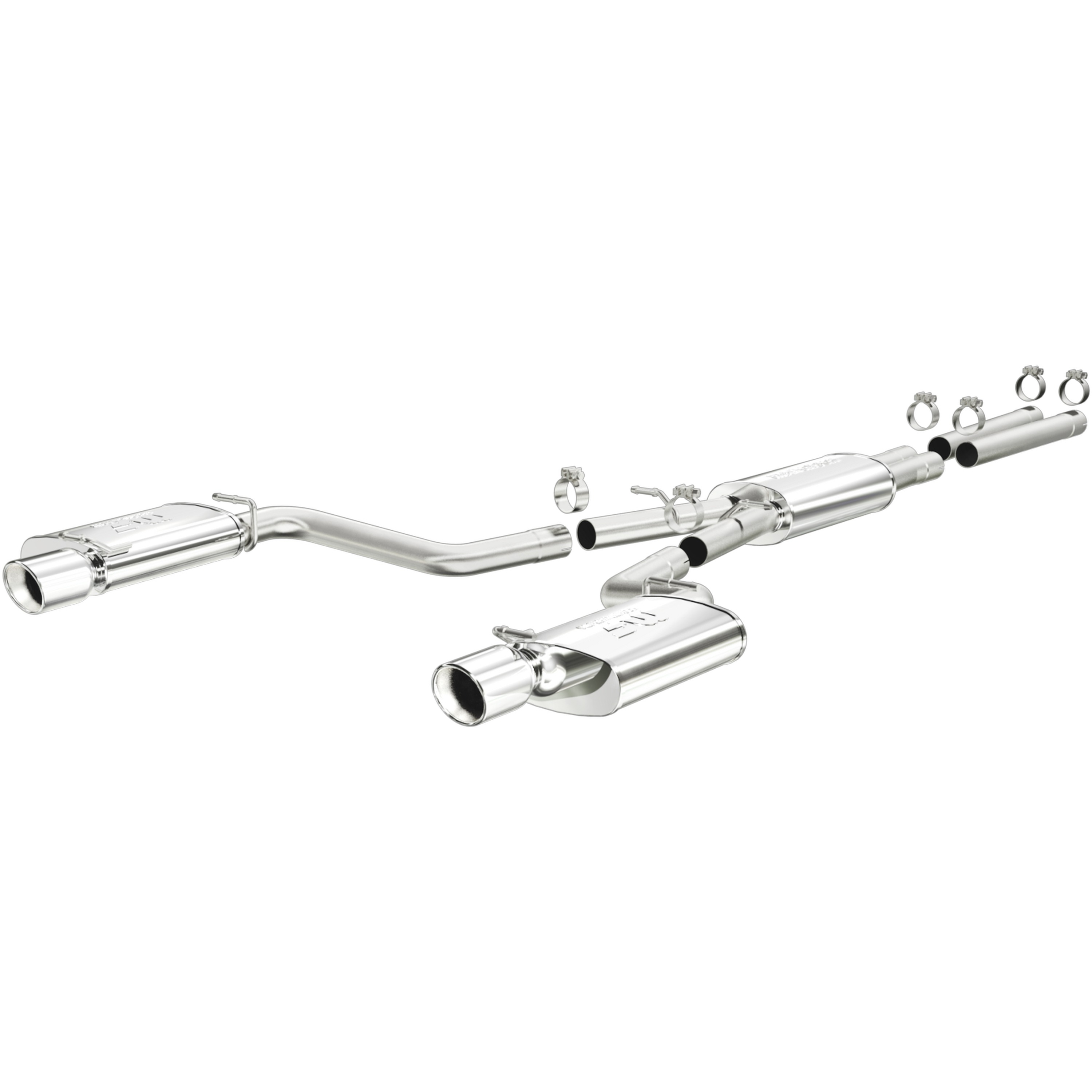 MagnaFlow Exhaust Products 15628 Street Series Stainless Cat-Back System